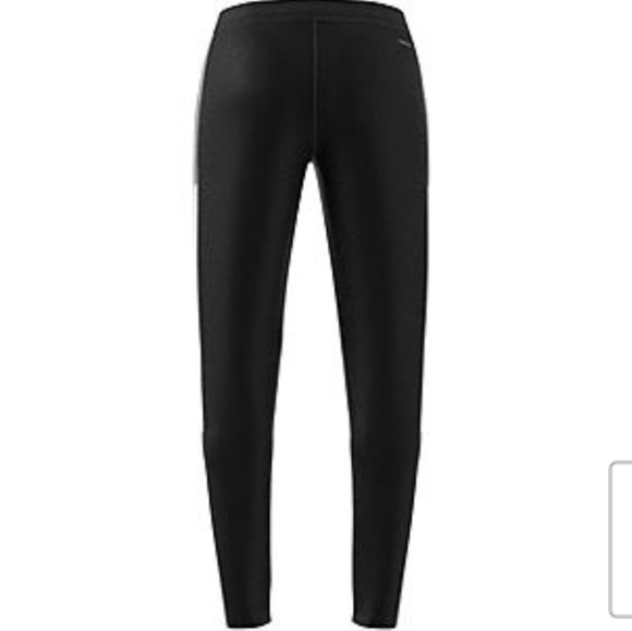 Adidas Tiro 21 Black White Striped Trackpant Women Size Small - Picture 2 of 11